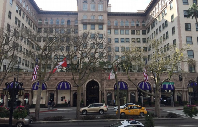 Agustina paseó por la exclusiva Rodeo Drive.
