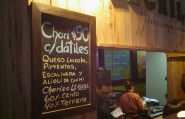 Además del clásico criollo, había choris gourmet