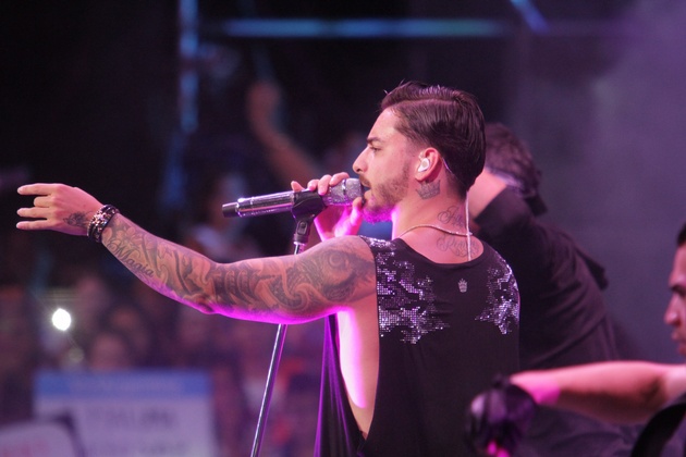 Maluma abrió el Festival Internacional de Villa María.