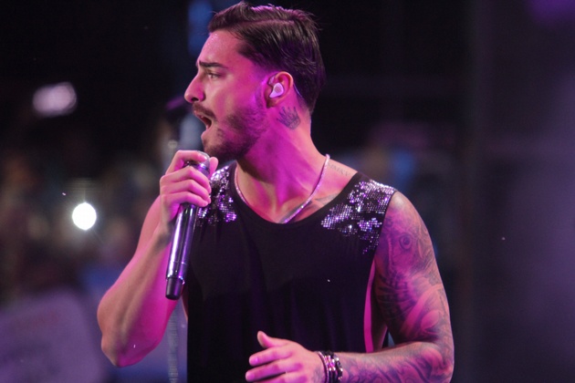 Maluma abrió el Festival Internacional de Villa María.
