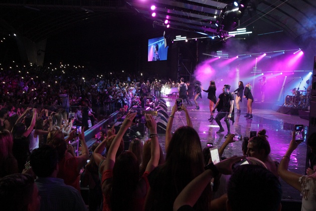 Maluma abrió el Festival Internacional de Villa María.