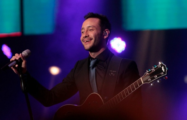 Luciano Pereyra enamoró a un anfiteatro repleto. 