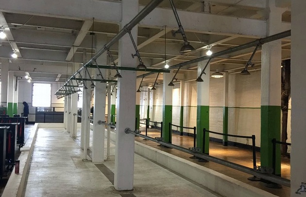 Agustina Vivanco recorrió la ex cárcel de Alcatraz en San Francisco.