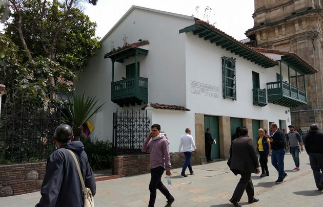 FOTO: Barrio La Candelaria, en el centro antiguo de Bogotá.