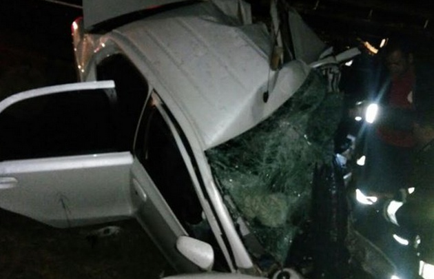 Accidente fatal en Uruguay (Foto: @marinosergio)