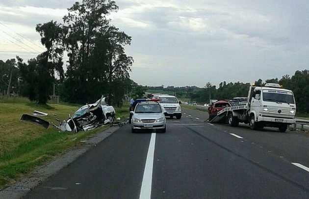 Accidente fatal en Uruguay.