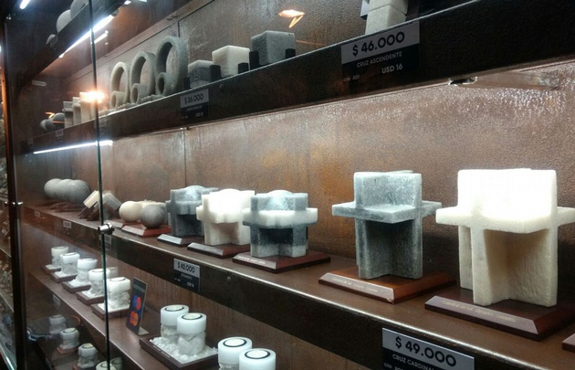 Visitamos el interior de la Catedral de Sal de Zipaquirá.