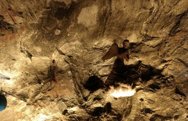 Visitamos el interior de la Catedral de Sal de Zipaquirá.