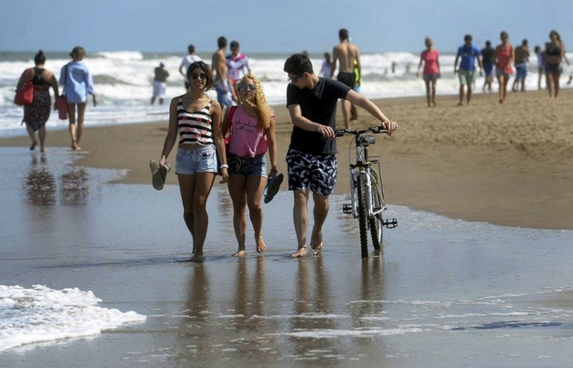 La ocupación hotelera en Mar del Plata ronda entre el 65 y el 70 por ciento.