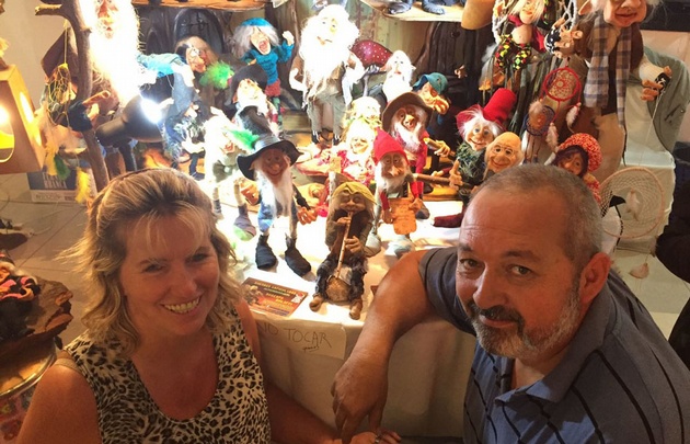 AUDIO: Celeste Benecchi visitó a la feria de artesanías del Puente Uruguay, en Carlos Paz. 