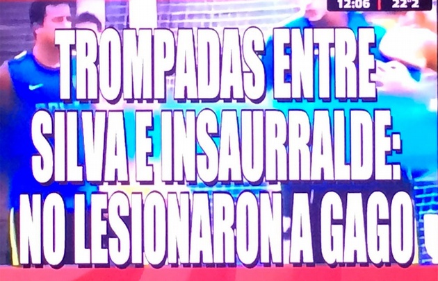 Las redes se burlan de la pelea entre Silva e Insaurralde.