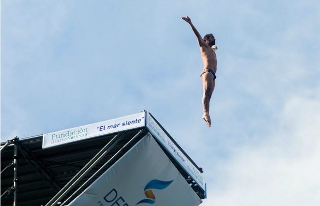 Los mejores clavadistas del mundo, en Mar del Plata.