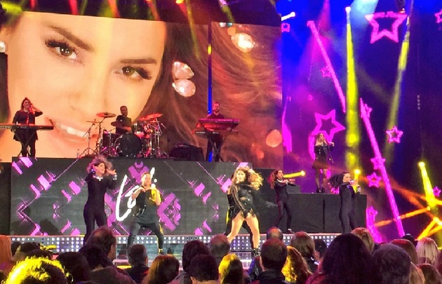 La cantante se mostró agradecida con la oportunidad. 