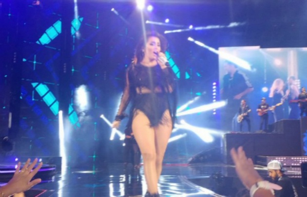 Lali brilló en el escenario de Viña del Mar. 