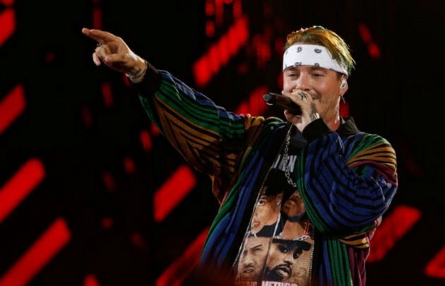 J Balvin puso a bailar a todo Viña del Mar. 