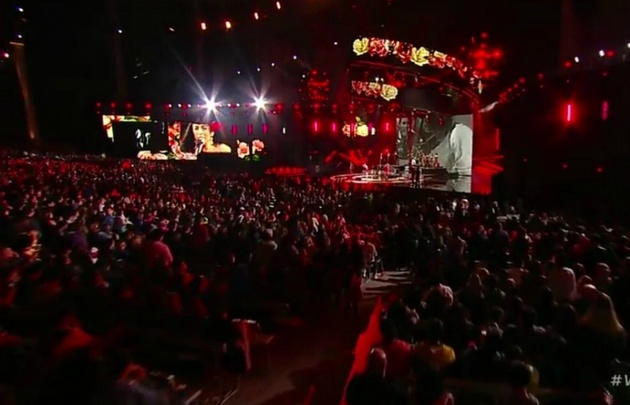 La chilena Mon Laferte fue ovacionada.