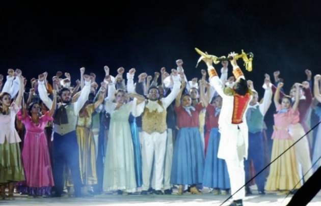 Partes del Espectáculo