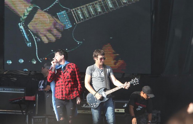 Jóvenes Pordioseros en Cosquín Rock 2017