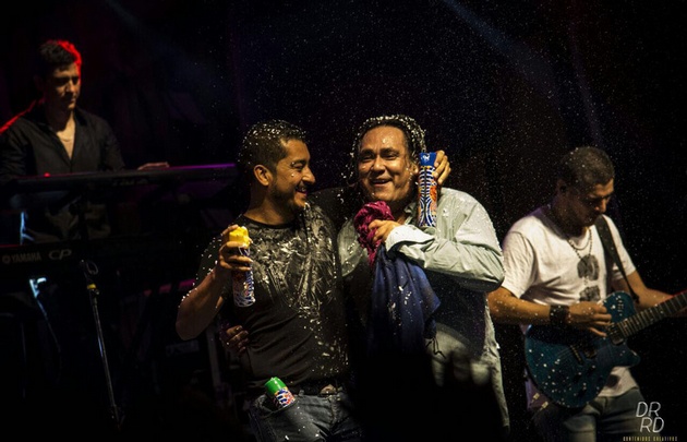 Sergio Galleguillo en la peña de Los Tekis.