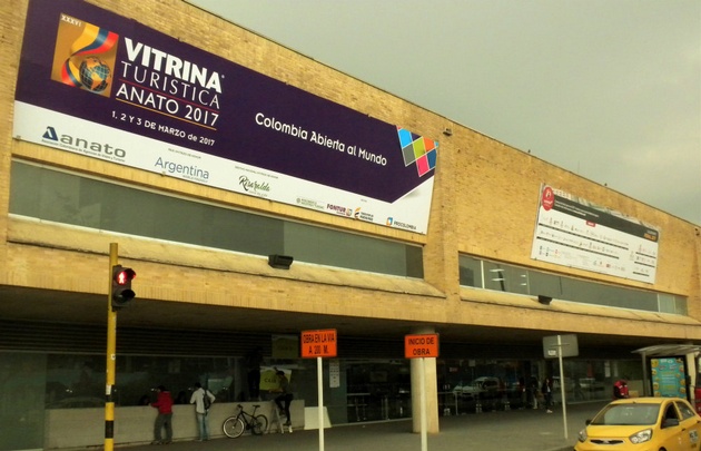 FOTO: El stand de Argentina en la Feria Internacional de Turismo de Bogotá ANATO 2017.