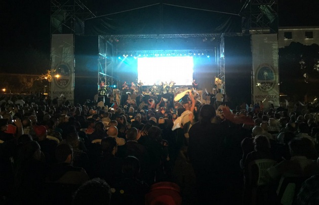 El evento contó con la participación de numerosos artistas. 