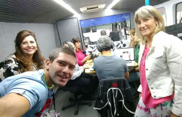 El equipo de "Juntos" transmite desde Mendoza.