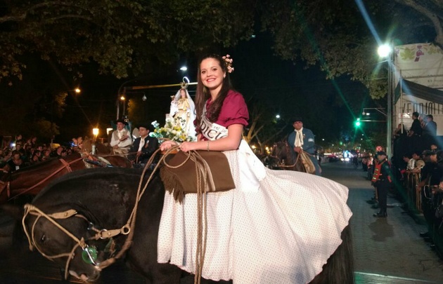 La Virgen de la Carrodilla en la Vía Blanca de las reinas.