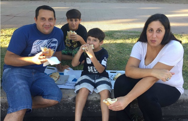 Los cordobeses disfrutaron del Festival Mundial del Chori.