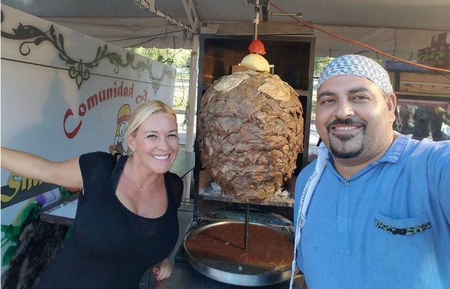 Celeste, presente en el Festival Mundial del Chori.