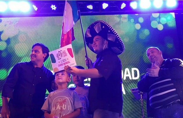 Segundo premio al "Mejor chori mundial"