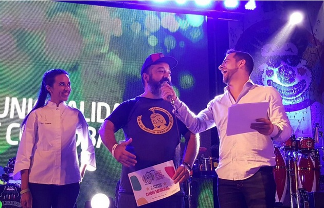 Primer premio al "Chori mundial"