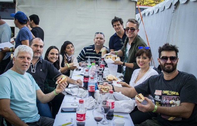 Geo, en el jurado del Festival Mundial del Chori.