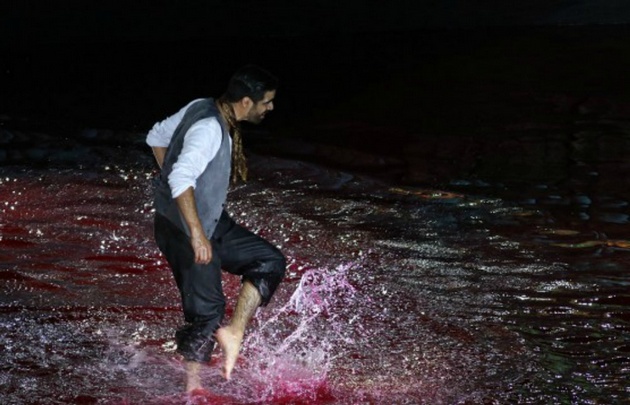 Con un espectáculo de doce cuadros se llevó a cabo el acto central (Foto: Mdz online).