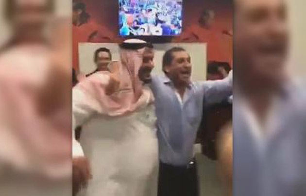 Ramón y el Jeque, a pura fiesta y alegría.