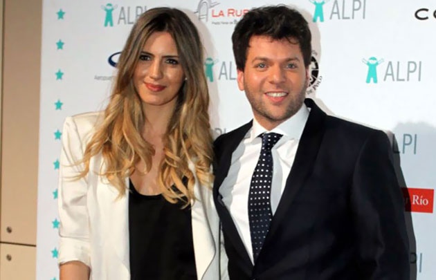 Guido Kaczka y su pareja Soledad Rodríguez.