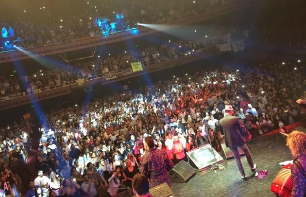 Una multitud asistió al show de Ulises Bueno en el Gran Rex.