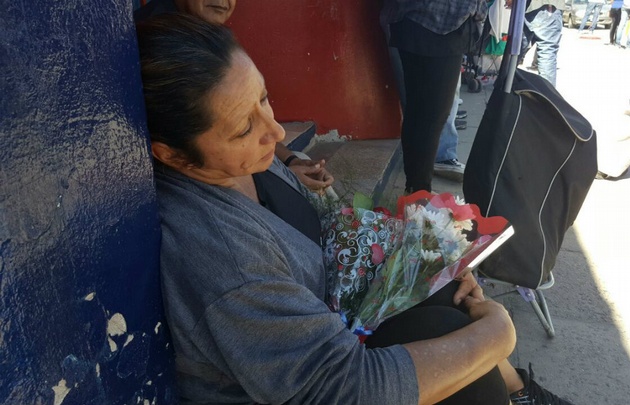 Los seguidores de Sebastián lo despiden en Las Palmas.