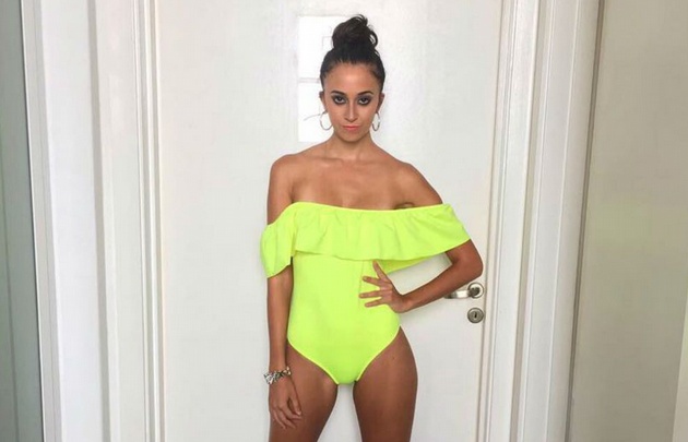 La actriz publicó una imagen caliente que levantó la temperatura.