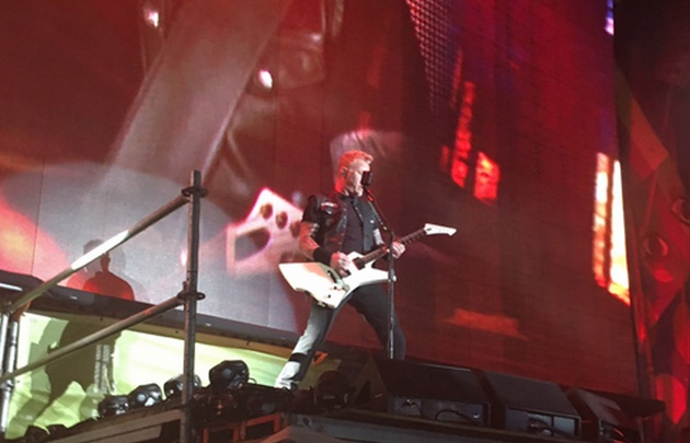 Metallica brilló en la Lollapalooza de San Isidro.