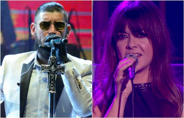 Vanesa Martín cantó en el baile de Ulises Bueno.