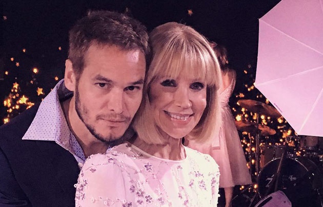 Evangelina Salazar y su hijo Emanuel Ortega.