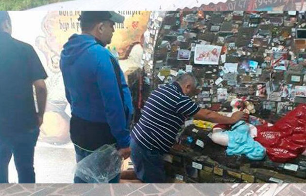 El Chiqui Tapia, cumpliendo su promesa en San Juan. 