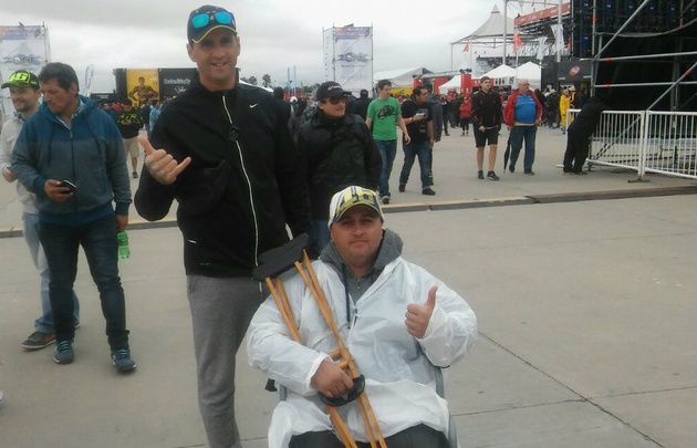 Todos participaron del gran evento del MotoGP.