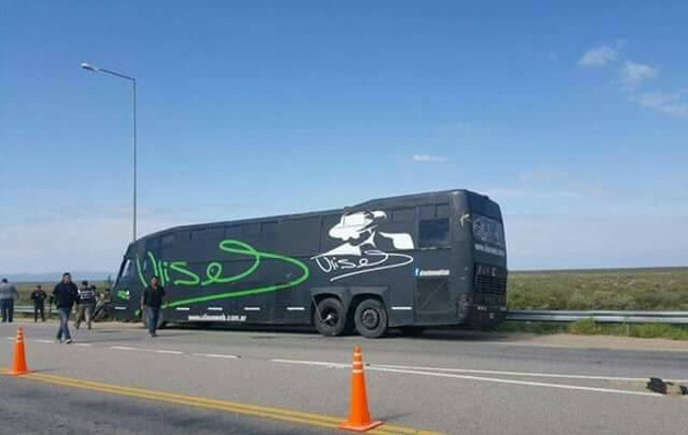 Los policías hallaron cocaína y marihuana en el colectivo de Ulises Bueno.