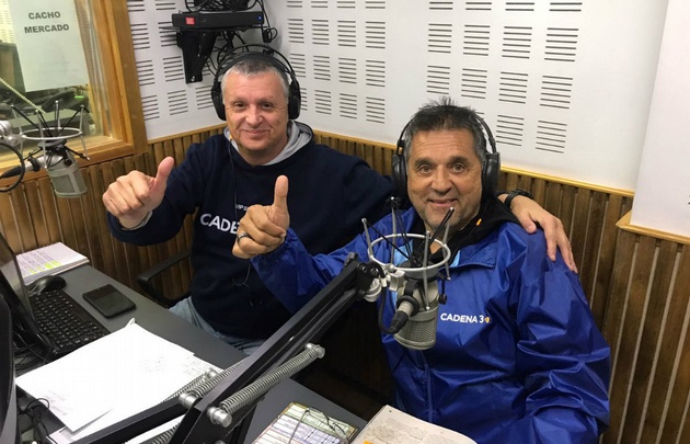 El equipo de Cadena 3, en la gran cobertura del Rally Mundial en Argentina.