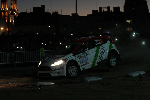 Los pilotos del Rally hicieron vibrar a la multitud en el Panal.