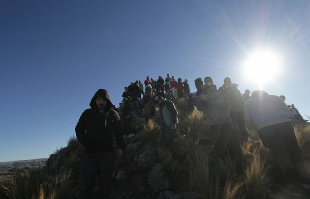 Una multitud asistió al tramo El Cóndor-Copina.