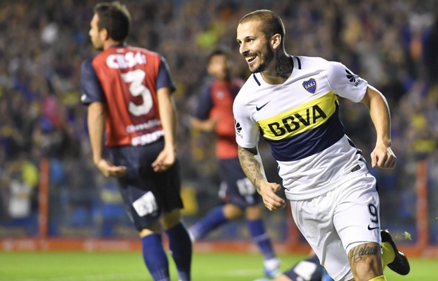 Benedetto, la cuota de gol de Boca ante Arsenal.