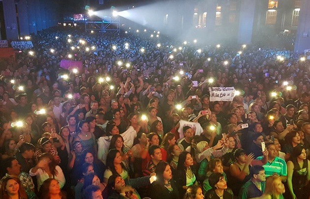 Espectacular show de Jean Carlos en Forja.