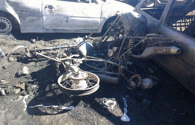 La mujer había ido con su familia en un auto y seis motos a ver el Rally.